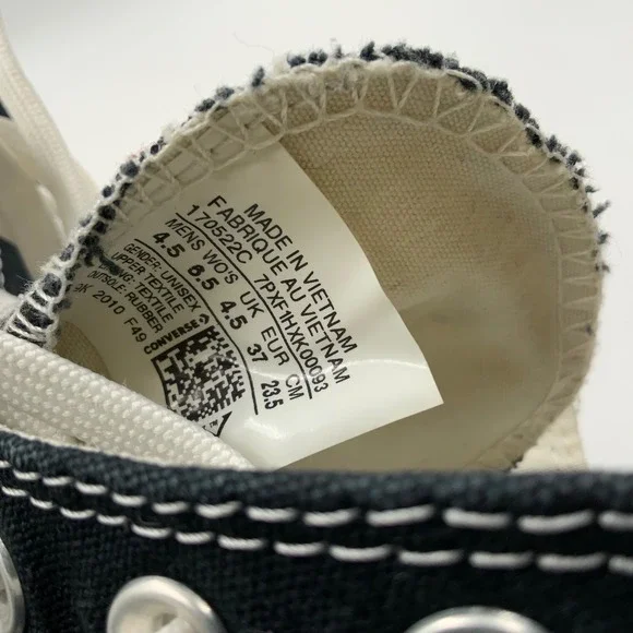 Converse Chuck Taylor All Star Platform High Top Sneakers Black Womens Size 6.5 - Picture 8 of 8